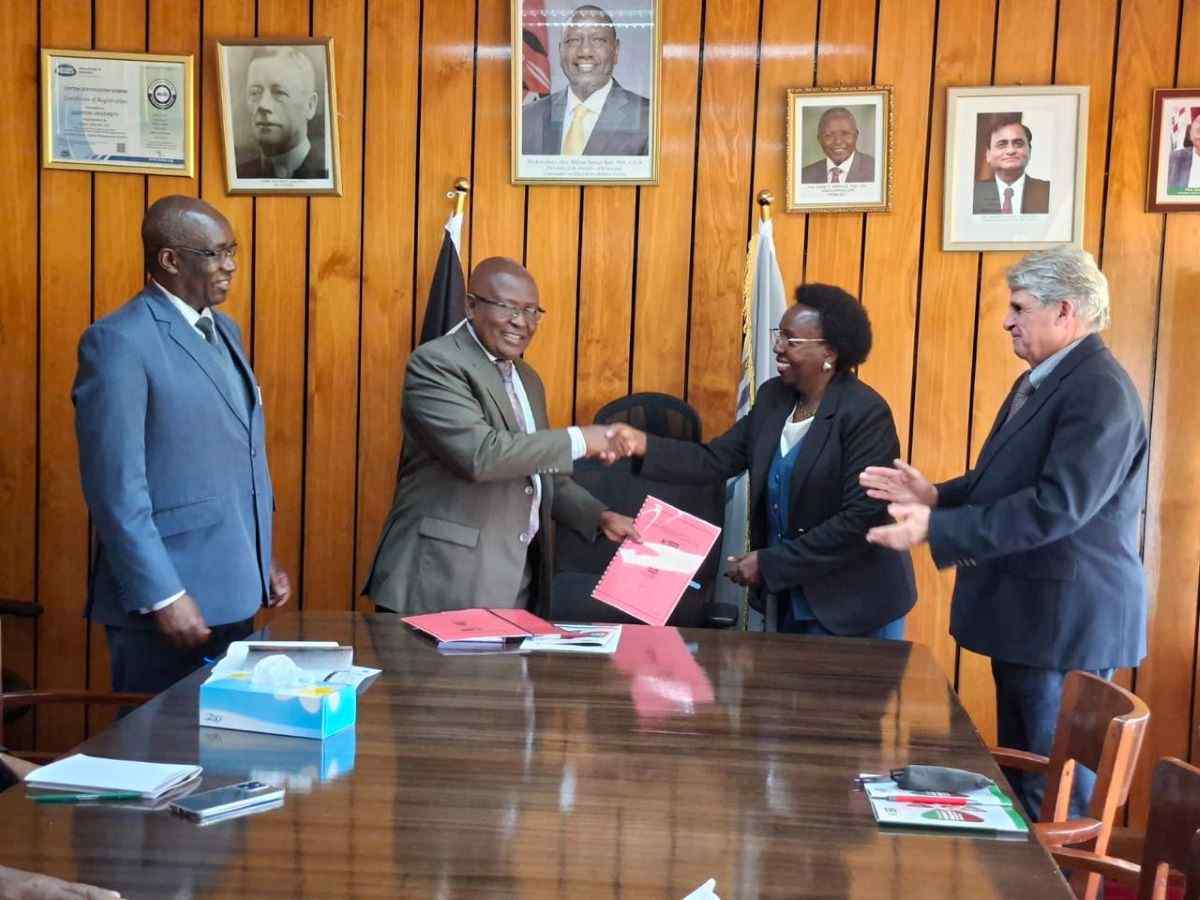 Prof. Kibwage leads Groundbreaking Ceremony as Egerton and Kilimo Trust Launch Centre of Excellence in Regenerative Agriculture