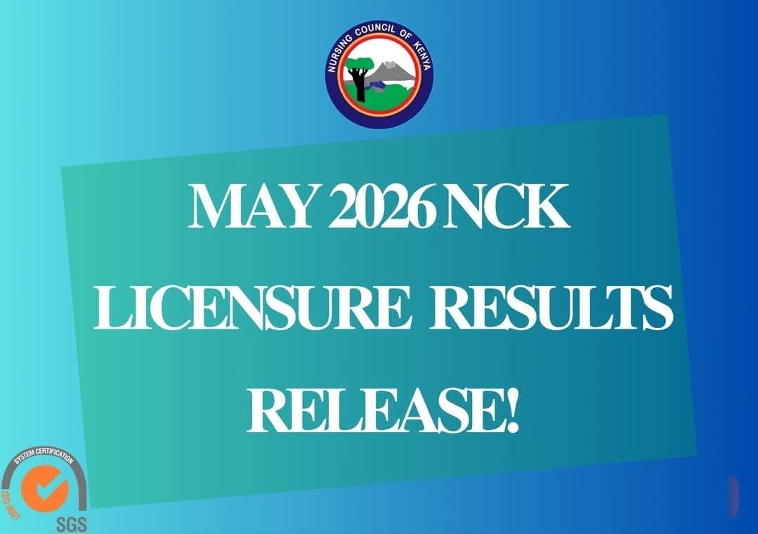 Egerton Nursing Graduates Celebrate Historic 100% Pass Rate in NCK Licensure Examination