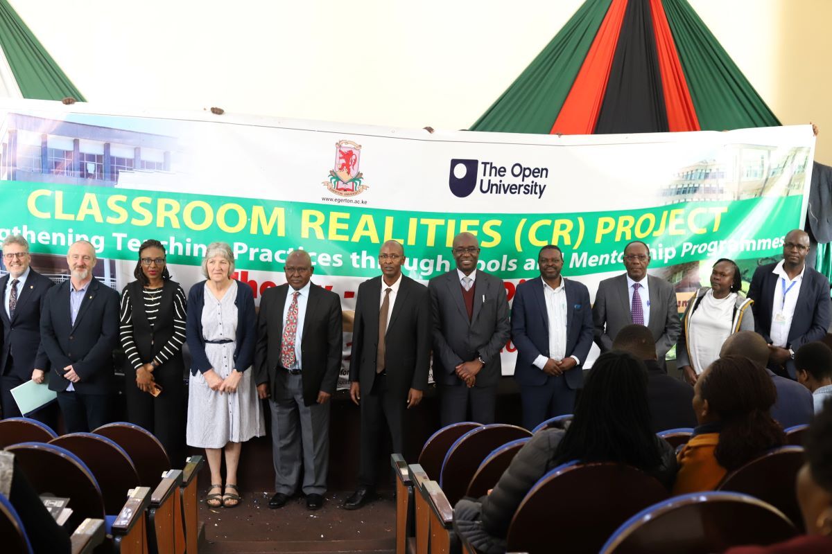 Speech By Prof. Isaac O. Kibwage VICE CHANCELLOR EGERTON UNIVESITY Delivered on Monday, 23rd March, 2026 During the launch of the Classroom Realities Project at Egerton University