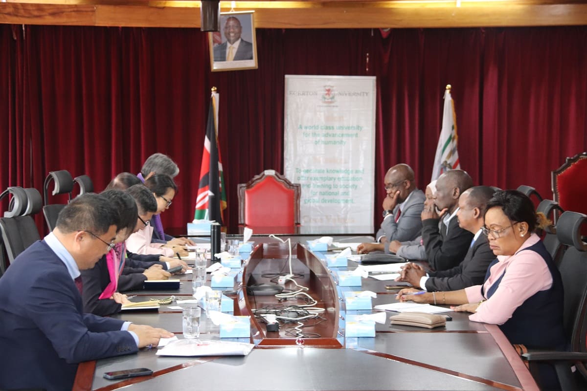 Egerton University Hosts Chinese Centre for Language Delegation in Strengthening Academic Collaboration