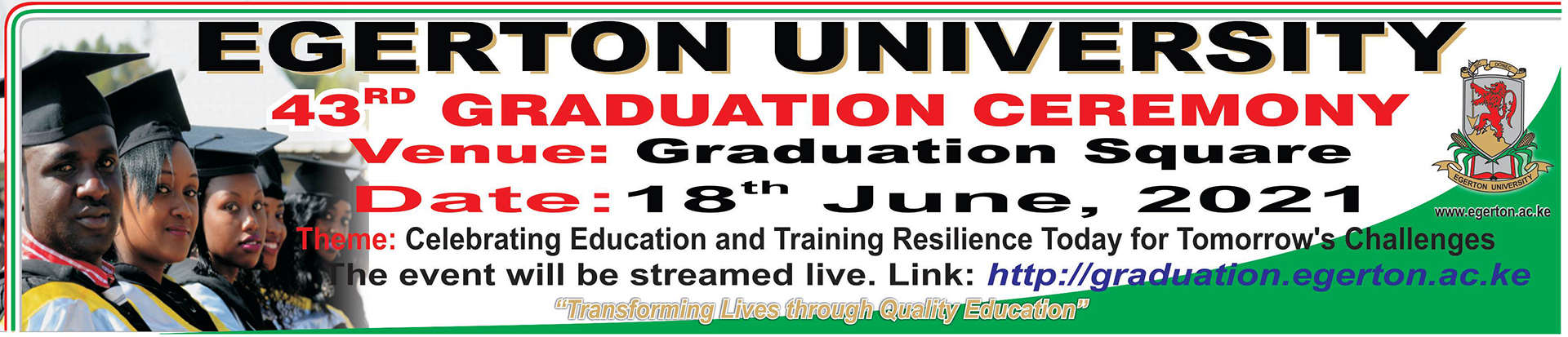 43rd Graduation Ceremony