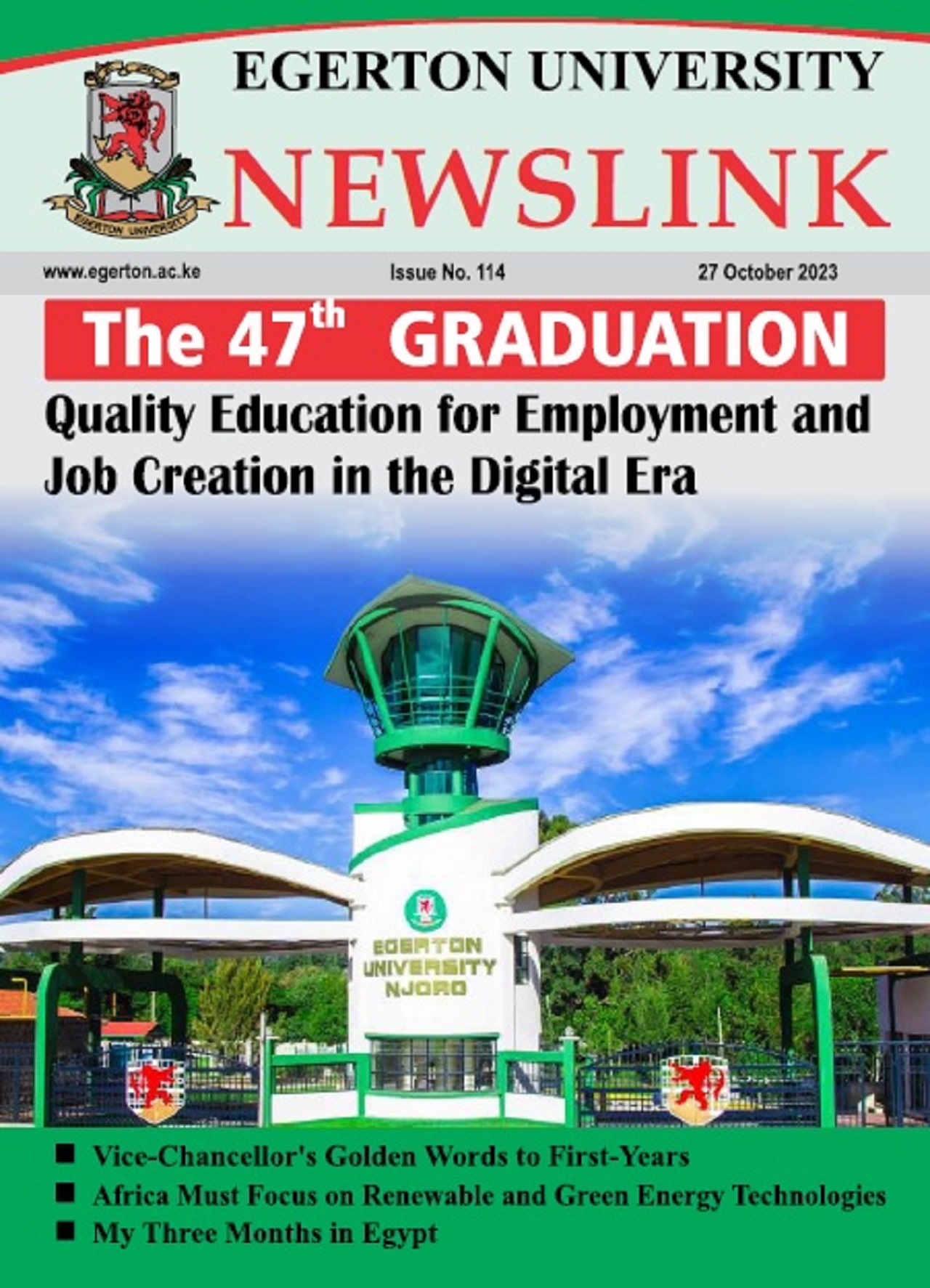 47th Graduation NewsLink