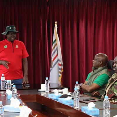 Courtesy call at the Chancellor’s Chambers